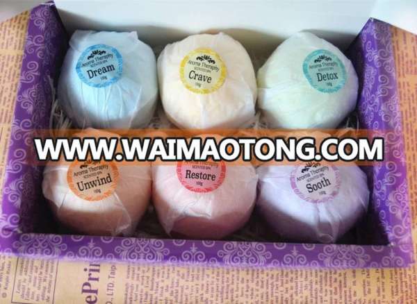 Wholesale colorful butter bath bombs fizzer